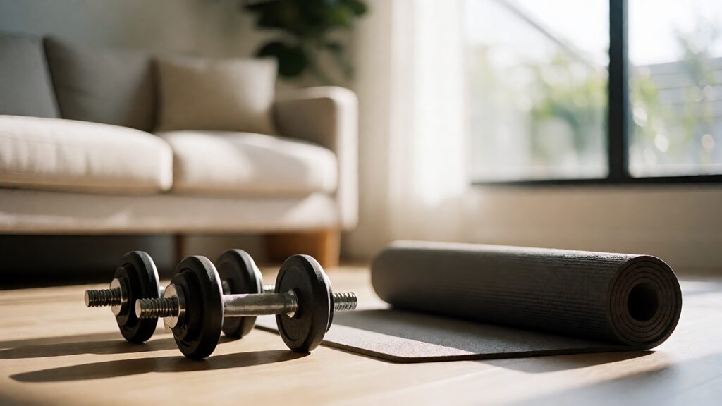 Latihan Angkat Beban di Rumah
