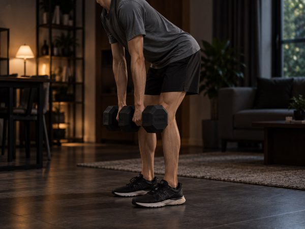 Latihan Kaki Pria Kurus dengan Romanian Deadlift